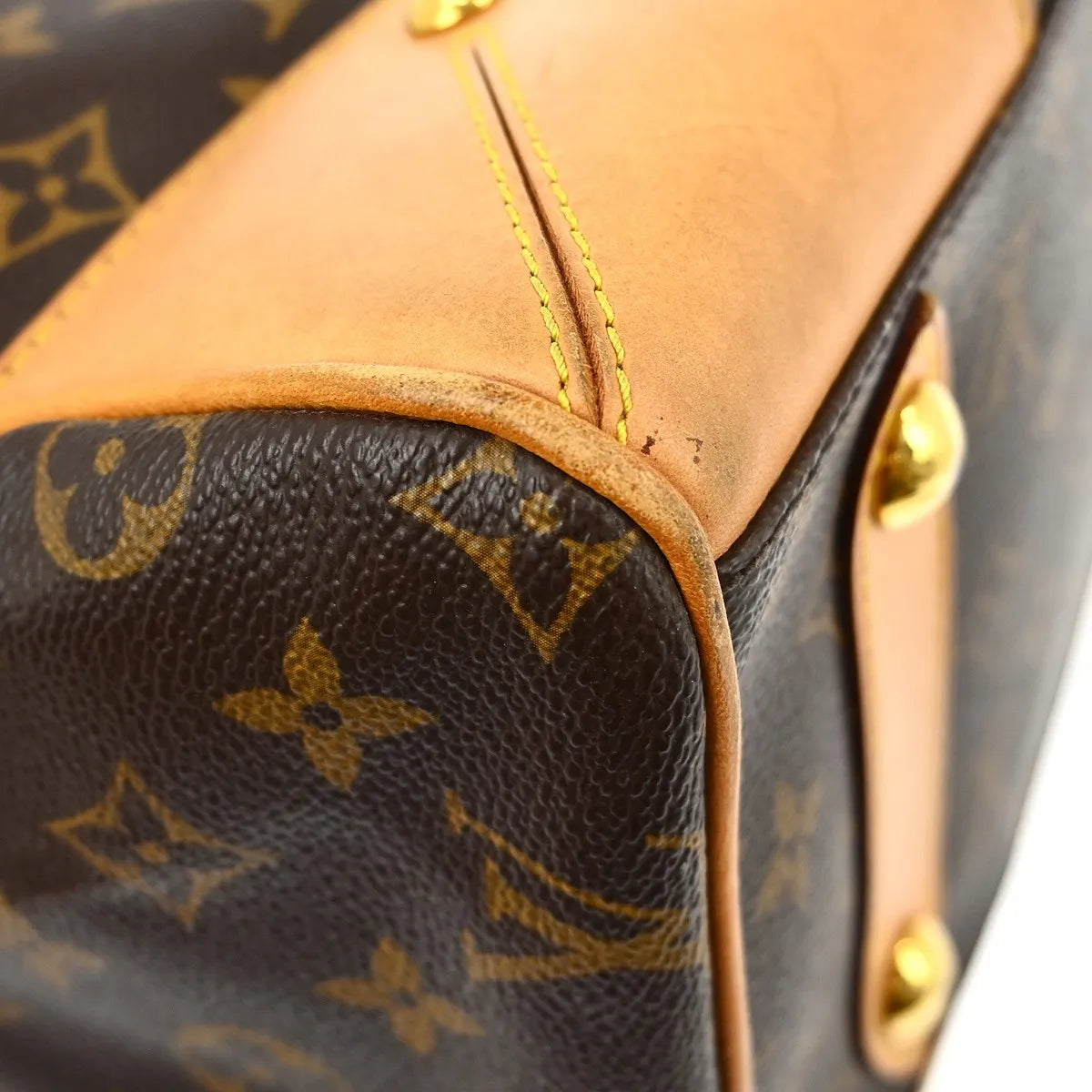 Louis Vuitton Retiro Monogram Canvas Brown Canvas Handbag (Pre-Owned)