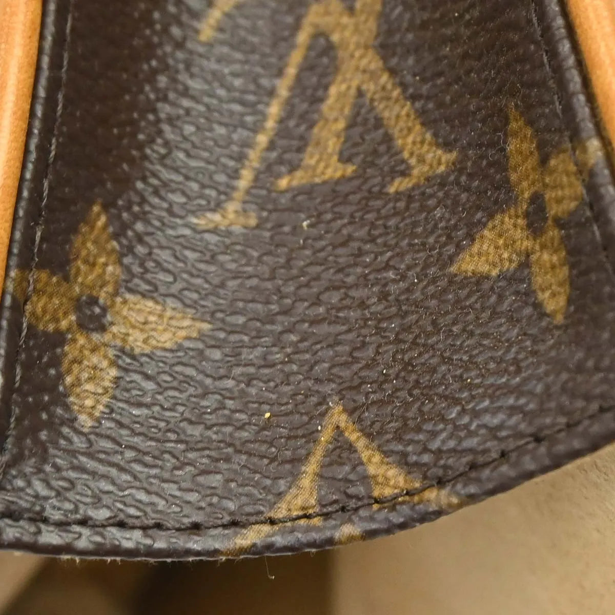 Louis Vuitton Florentine Waist Monogram Canvas Brown Canvas Clutche & Pouche Bag (Pre-Owned)