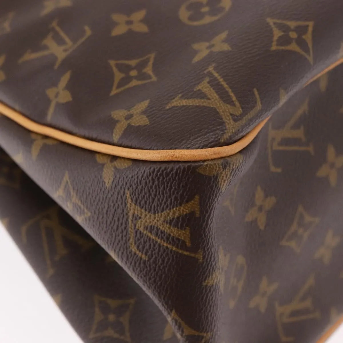 Louis Vuitton Batignolles Monogram Canvas Brown Canvas Shoulder Bag Bag (Pre-Owned)