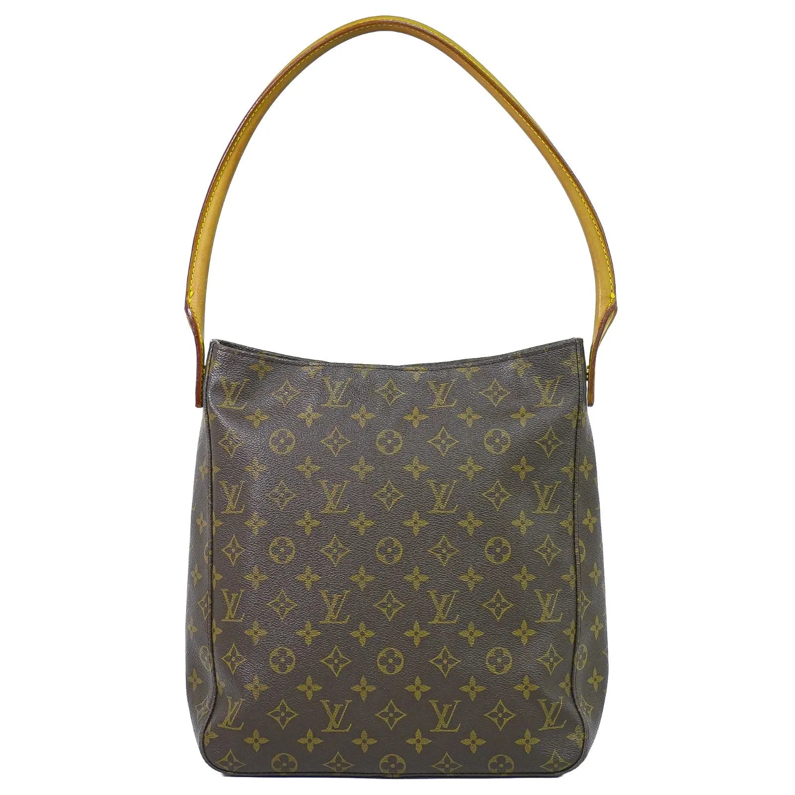 Louis Vuitton Monogram Looping Monogram Canvas Brown Canvas Shoulder Bag Bag (Pre-Owned)