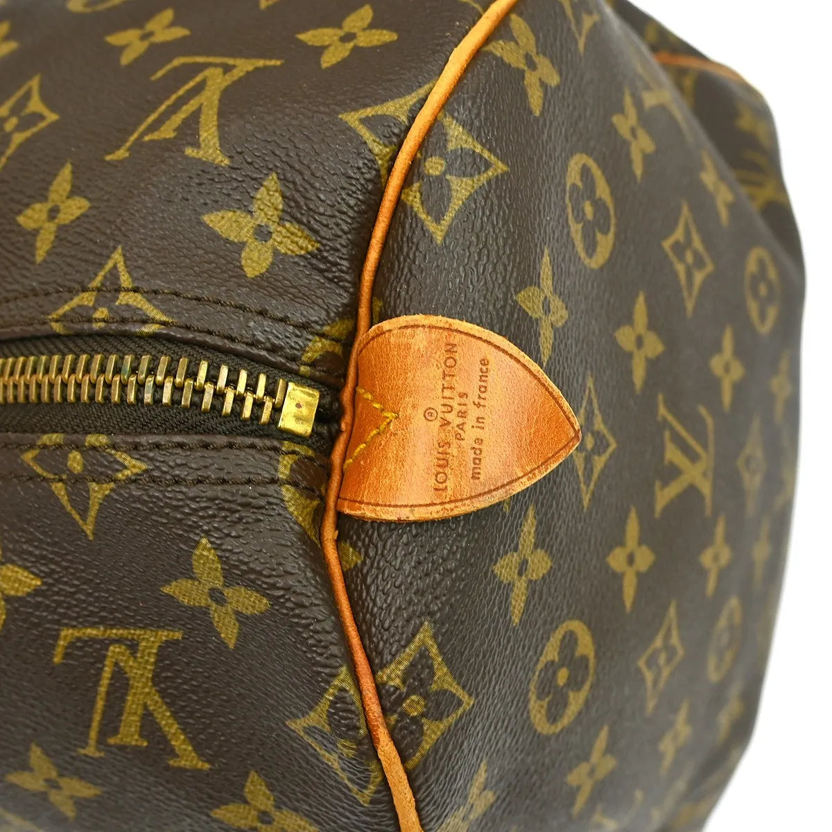 Louis Vuitton Keepall Monogram Canvas Brown Canvas Travel Bag Bag (Pre-Owned)