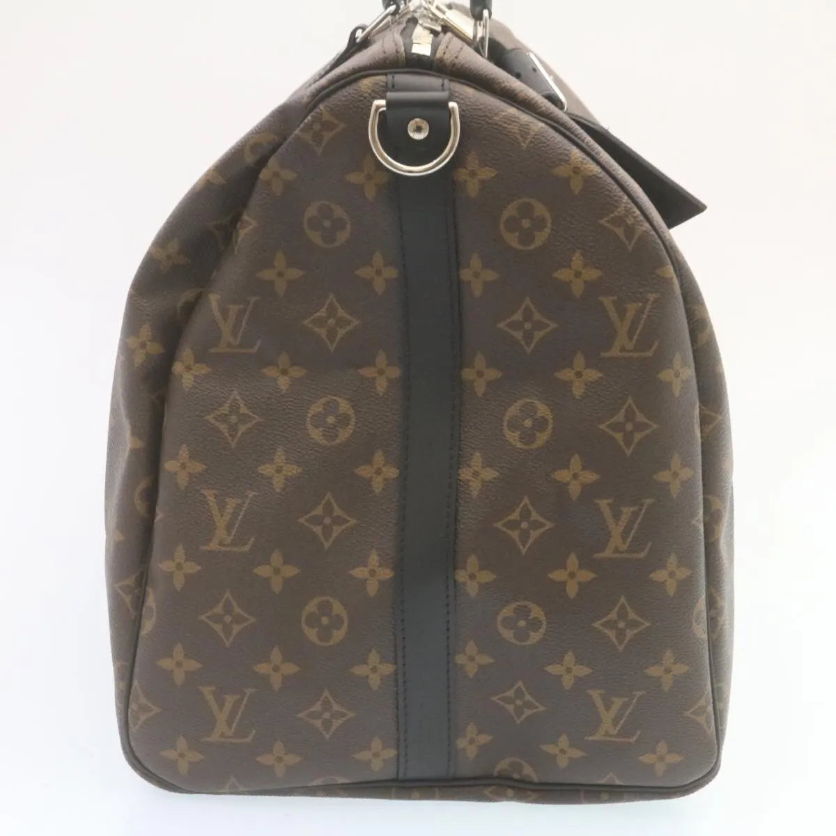Louis Vuitton Keepall Bandouliere Monogram Canvas Brown Canvas Handbag (Pre-Owned)