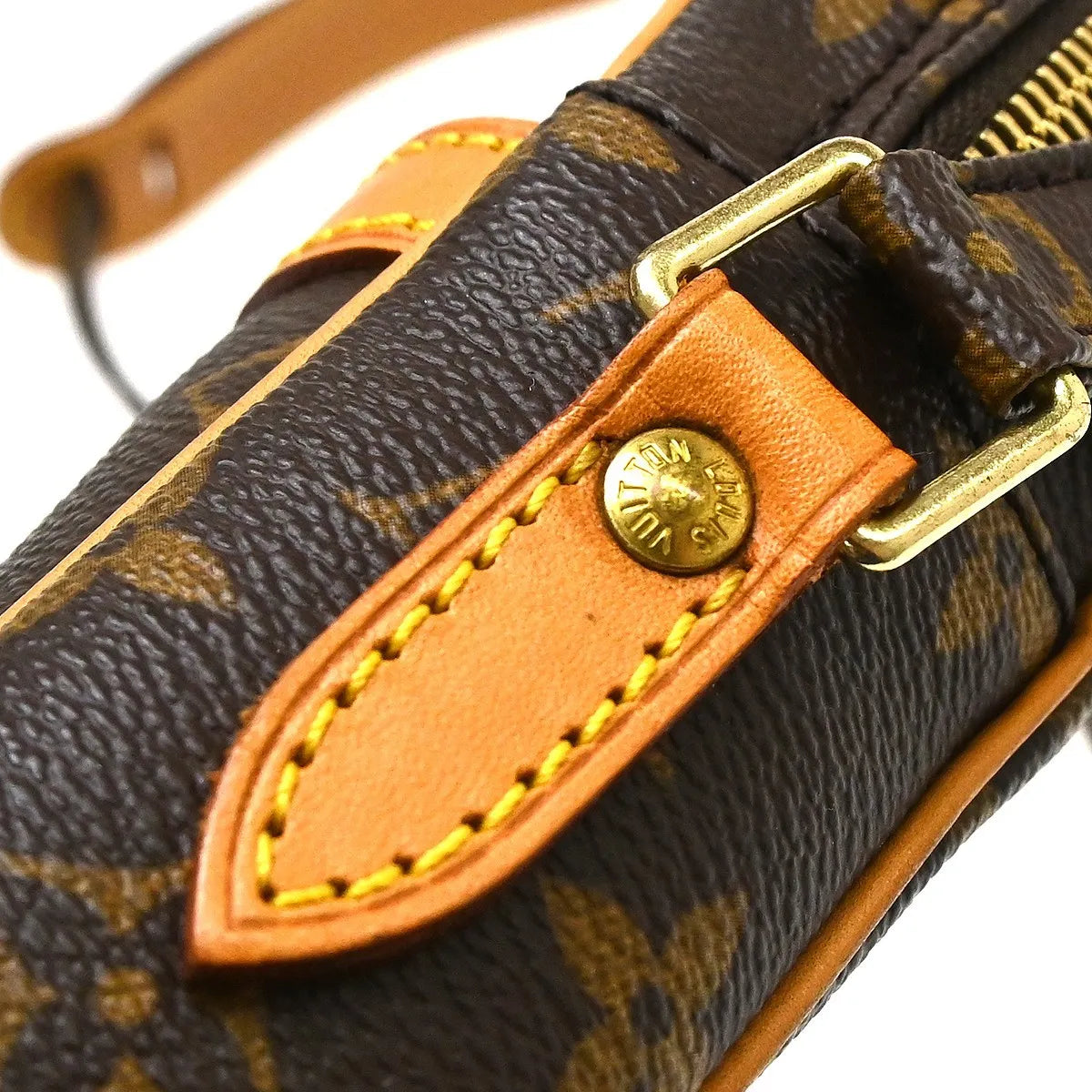 Louis Vuitton Danube Monogram Brown Canvas Shoulder Bag Bag (Pre-Owned)