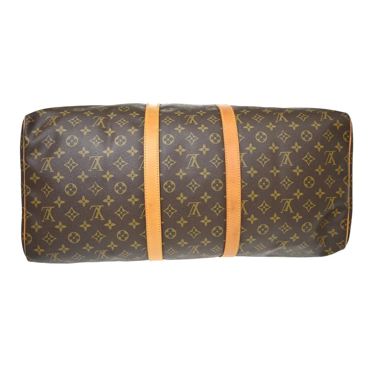Louis Vuitton Keepall Monogram Canvas Brown Canvas Travel Bag Bag (Pre-Owned)