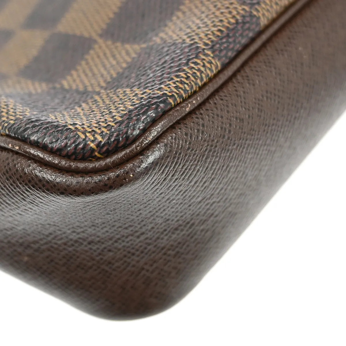 Louis Vuitton Trousse Make Up Damier Canvas Brown Canvas Clutche & Pouche Bag (Pre-Owned)