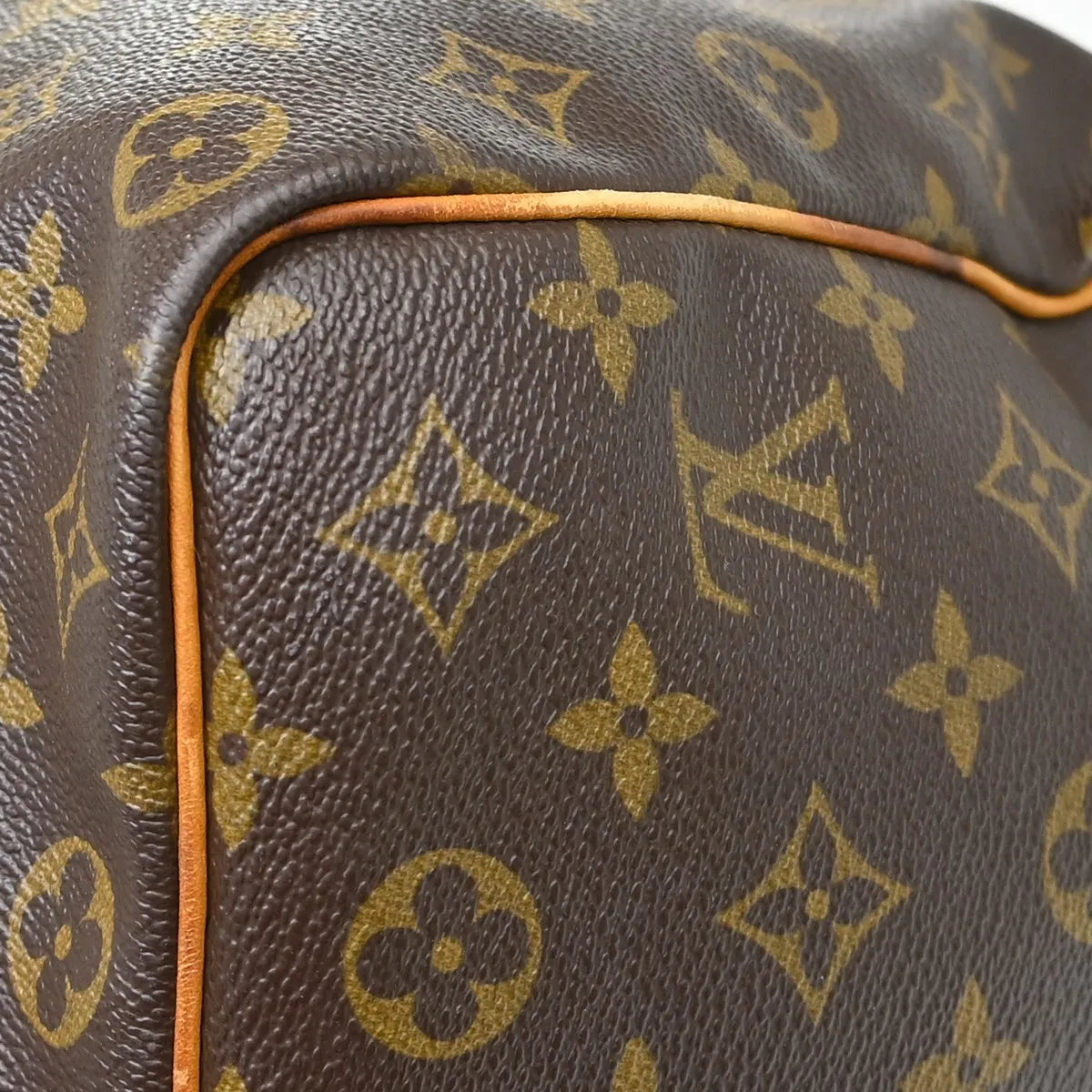 Louis Vuitton Keepall Monogram Canvas Brown Canvas Travel Bag Bag (Pre-Owned)