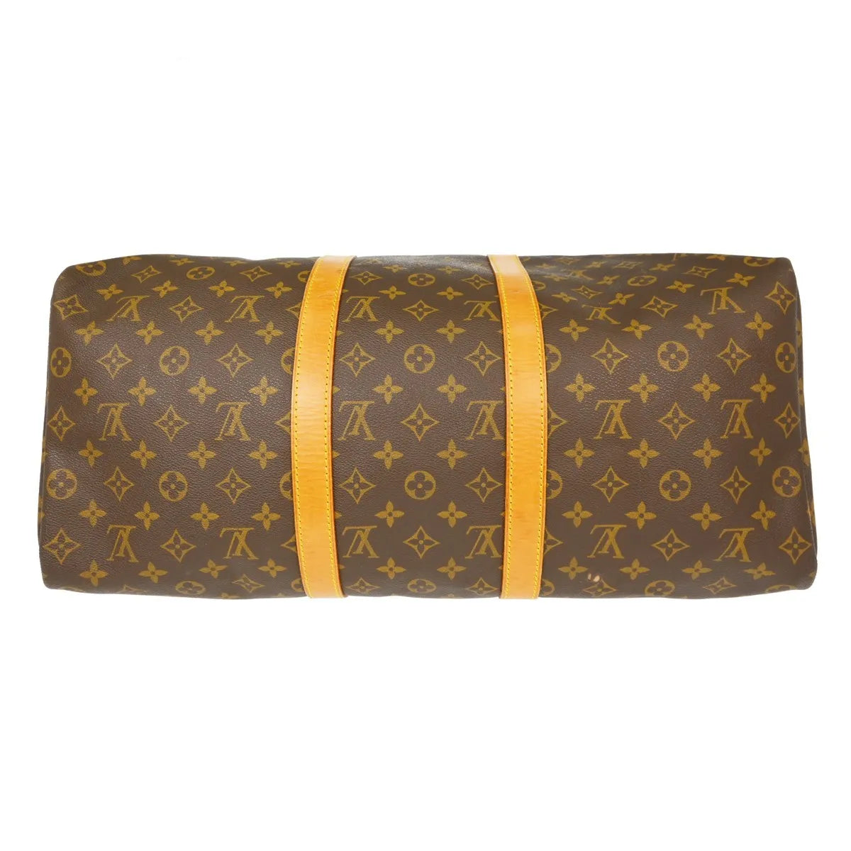 Louis Vuitton Keepall Monogram Canvas Brown Canvas Travel Bag Bag (Pre-Owned)