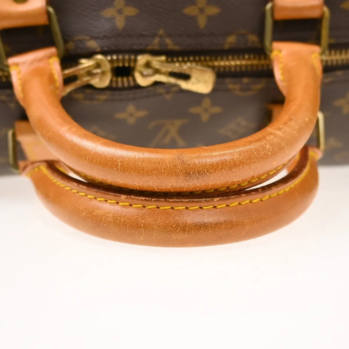 Louis Vuitton Keepall Canvas Brown Canvas Travel Bag Bag (Pre-Owned)