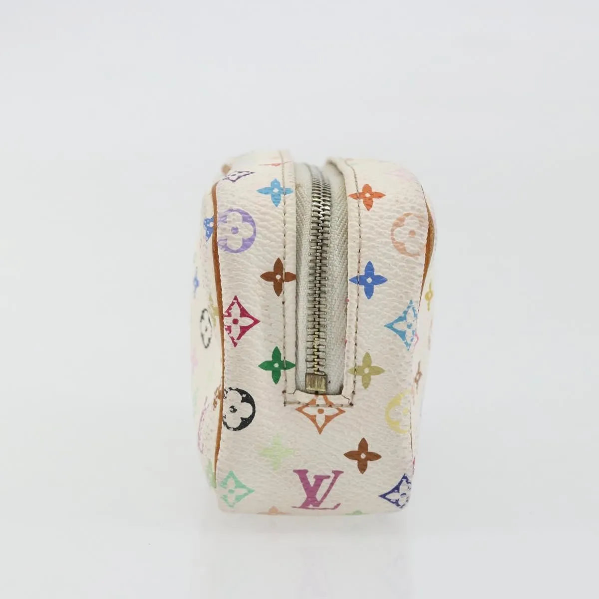 Louis Vuitton Wapity Trousse Monogram Multicolor White Canvas Clutche & Pouche Bag (Pre-Owned)