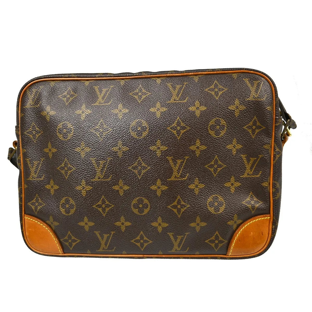 Louis Vuitton Nil Messenger Monogram Canvas Brown Canvas Shoulder Bag Bag (Pre-Owned)