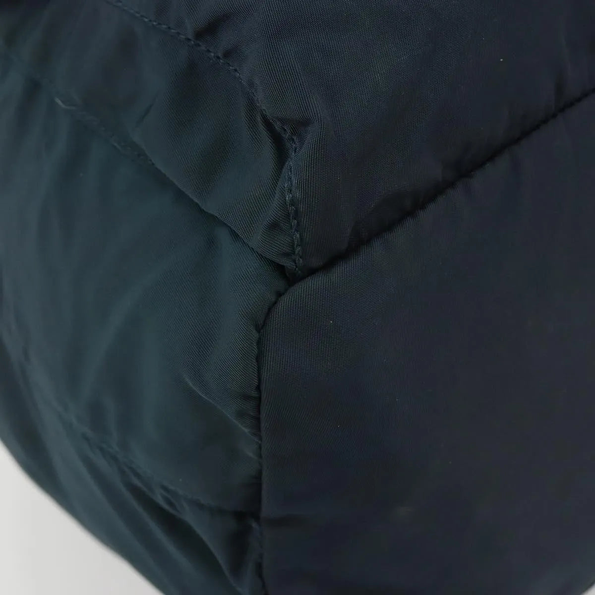 Prada Double Front Pocket Tessuto Navy Nylon Backpack Bag (Pre-Owned)