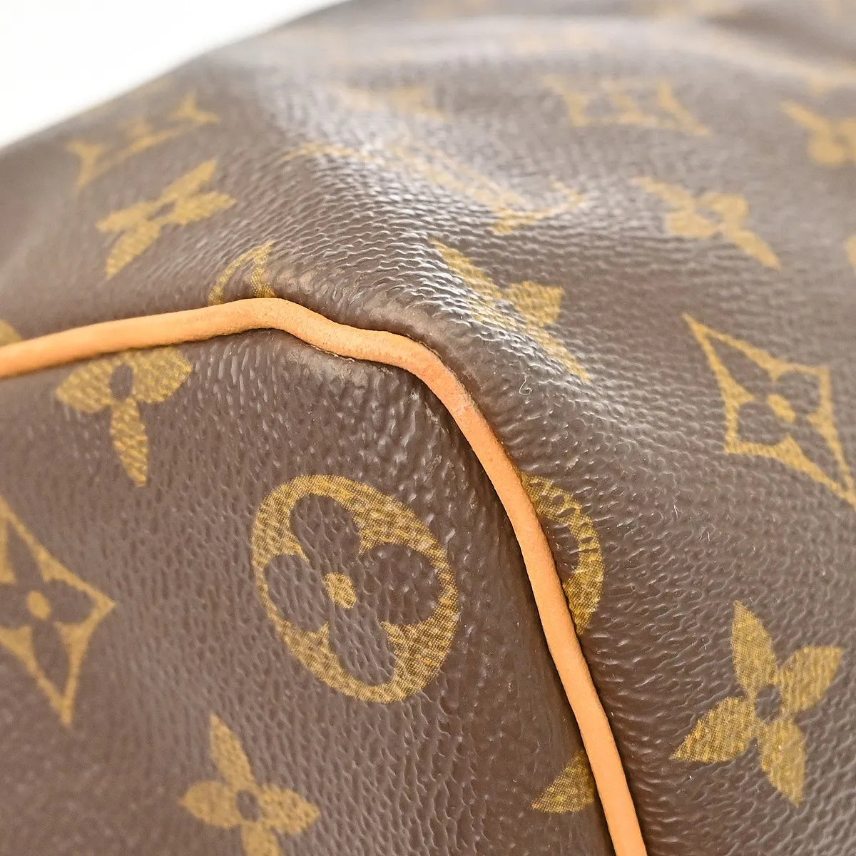 Louis Vuitton Keepall Monogram Canvas Brown Canvas Travel Bag Bag (Pre-Owned)