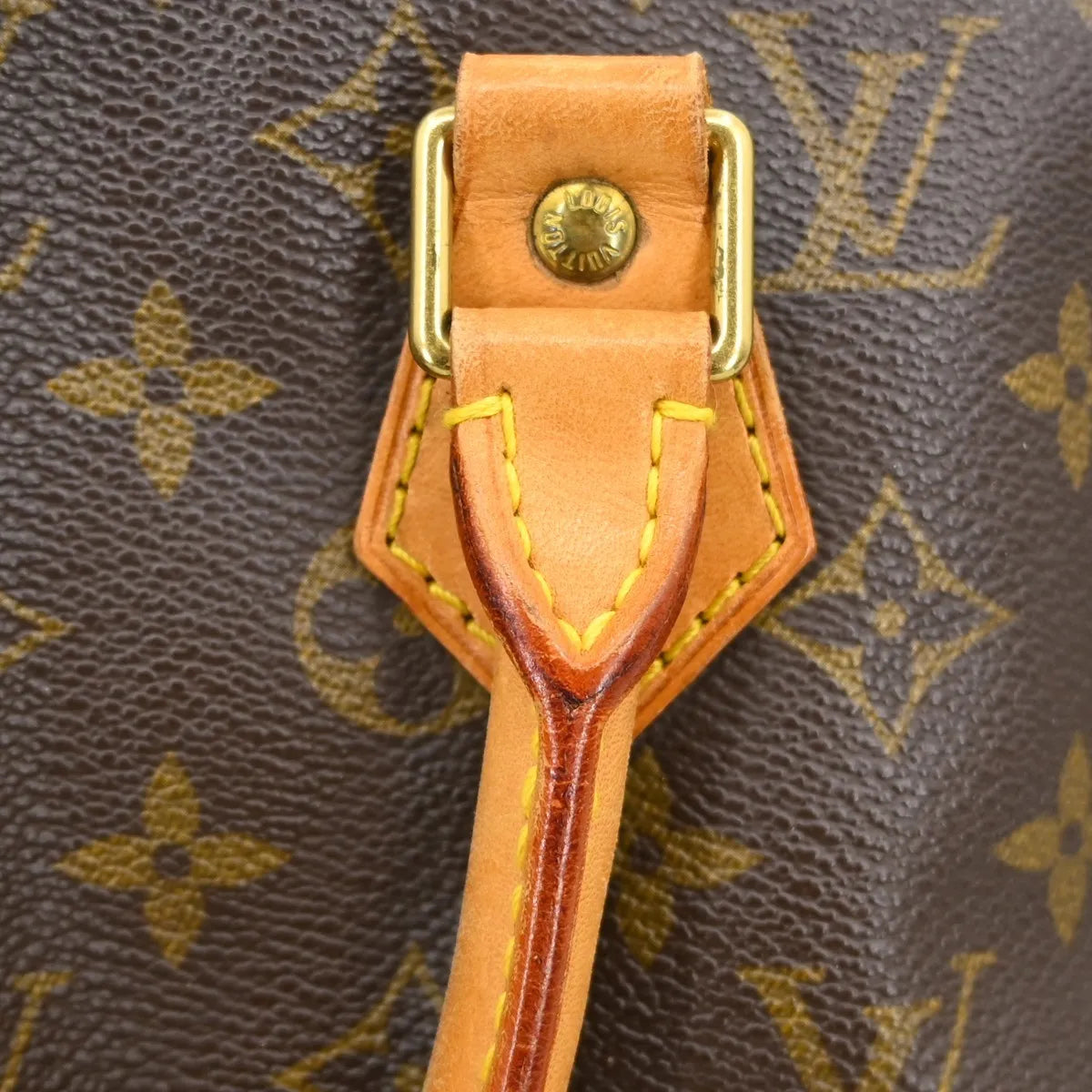 Louis Vuitton Alma Monogram Brown Canvas Handbag (Pre-Owned)