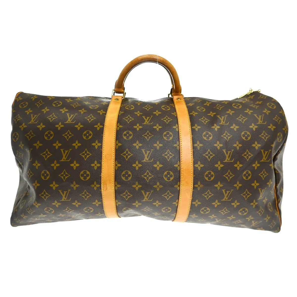 Louis Vuitton Keepall Monogram Canvas Brown Canvas Travel Bag Bag (Pre-Owned)
