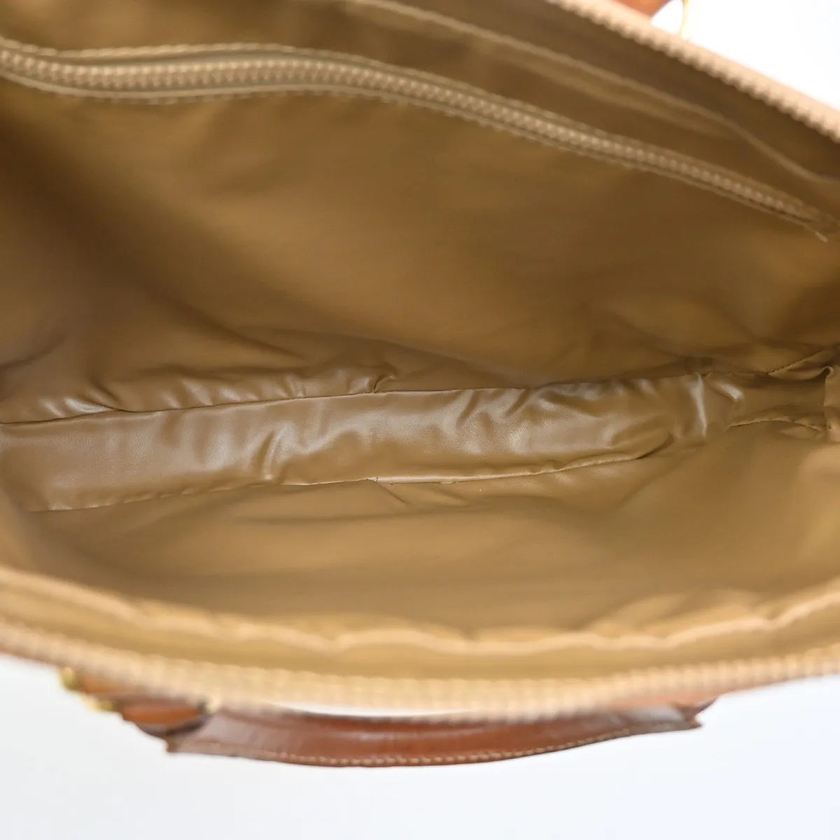 Celine Macadam Canvas And Leather Brown Canvas Briefcase Bag (Pre-Owned)