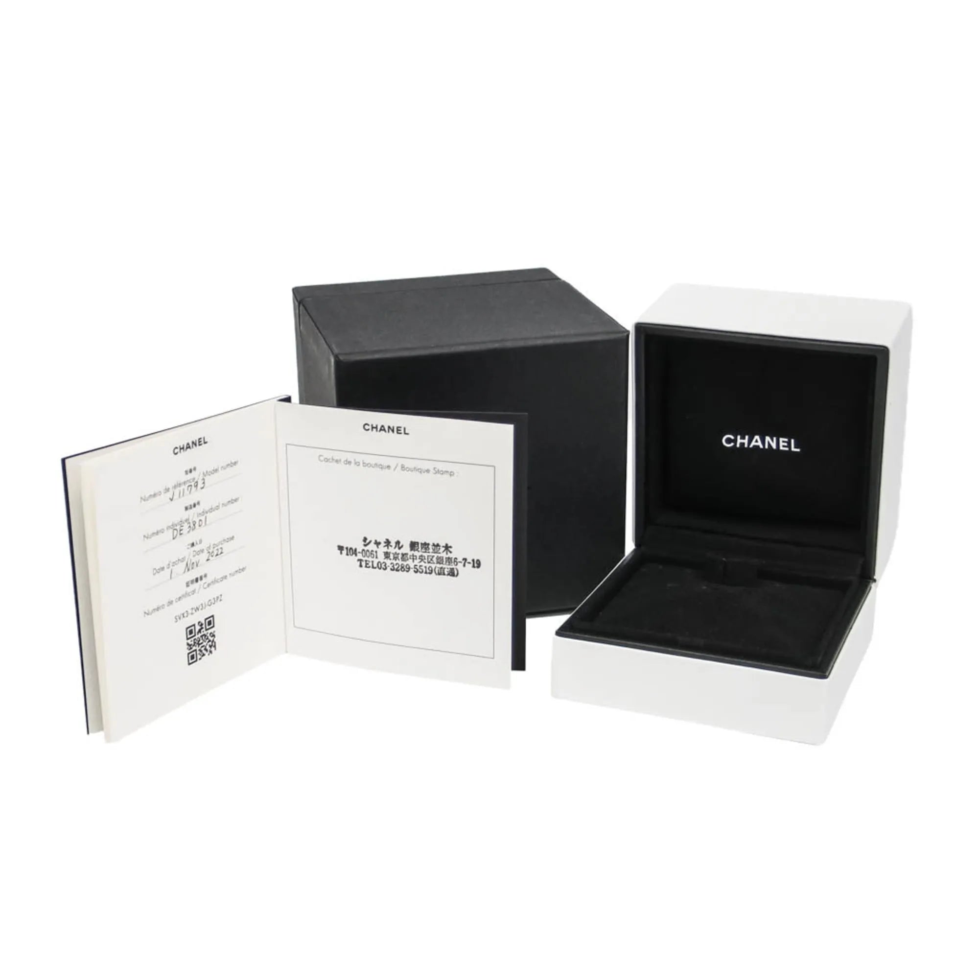 Chanel Coco Crush 18K White Gold Silver White_Gold Ring Jewelry (Pre-Owned)