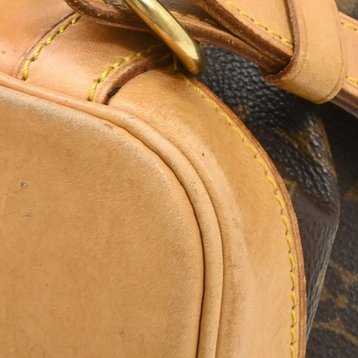 Louis Vuitton Vintage Montsouris Monogram Canvas Brown Canvas Backpack Bag (Pre-Owned)