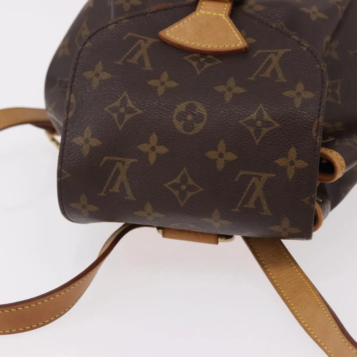 Louis Vuitton Montsouris Monogram Brown Canvas Backpack Bag (Pre-Owned)