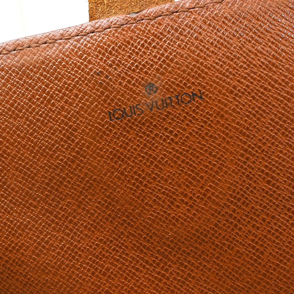 Louis Vuitton Cartouchiere Handbag Monogram Canvas Brown Canvas Shoulder Bag Bag (Pre-Owned)