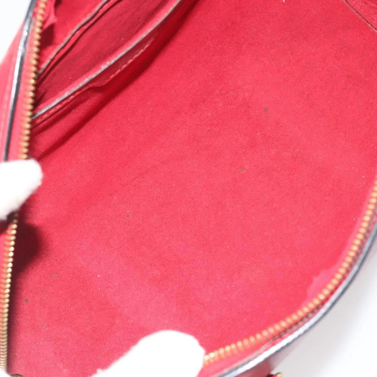 Louis Vuitton Soufflot Epi Leather Red Leather Handbag (Pre-Owned)