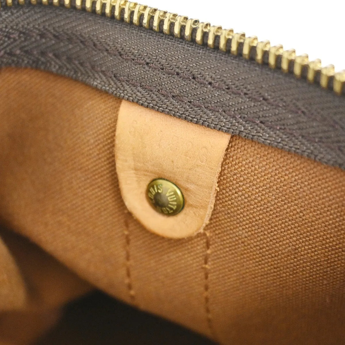 Louis Vuitton Keepall Monogram Canvas Brown Canvas Travel Bag Bag (Pre-Owned)