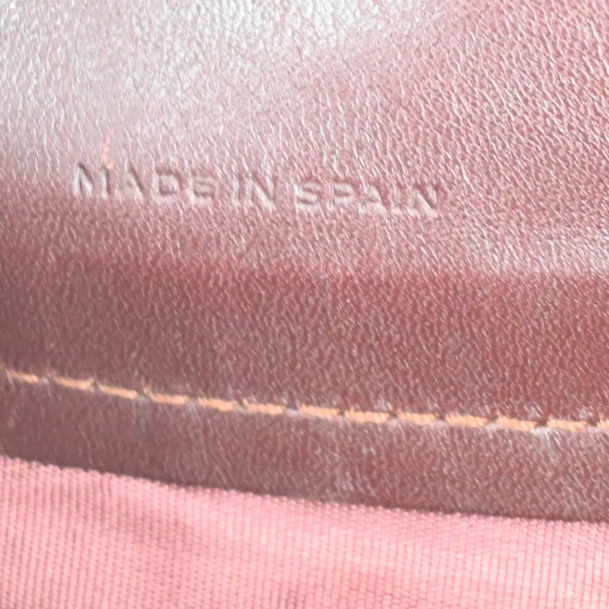 Cartier Must De Cartier Leather Red Leather Shoulder Bag Bag (Pre-Owned)