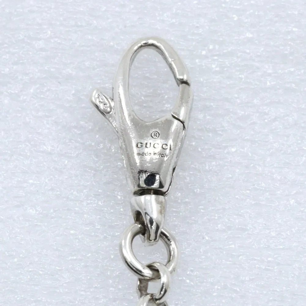 Gucci Bosco Sterling Silver And Enamel Silver Silver Bracelet Jewelry (Pre-Owned)