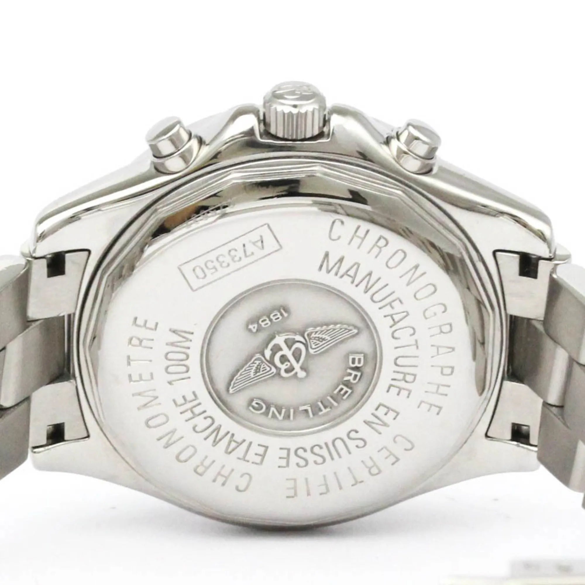 Breitling Colt Chronograph Quartz Stainless Steel Watch (Pre-Owned)