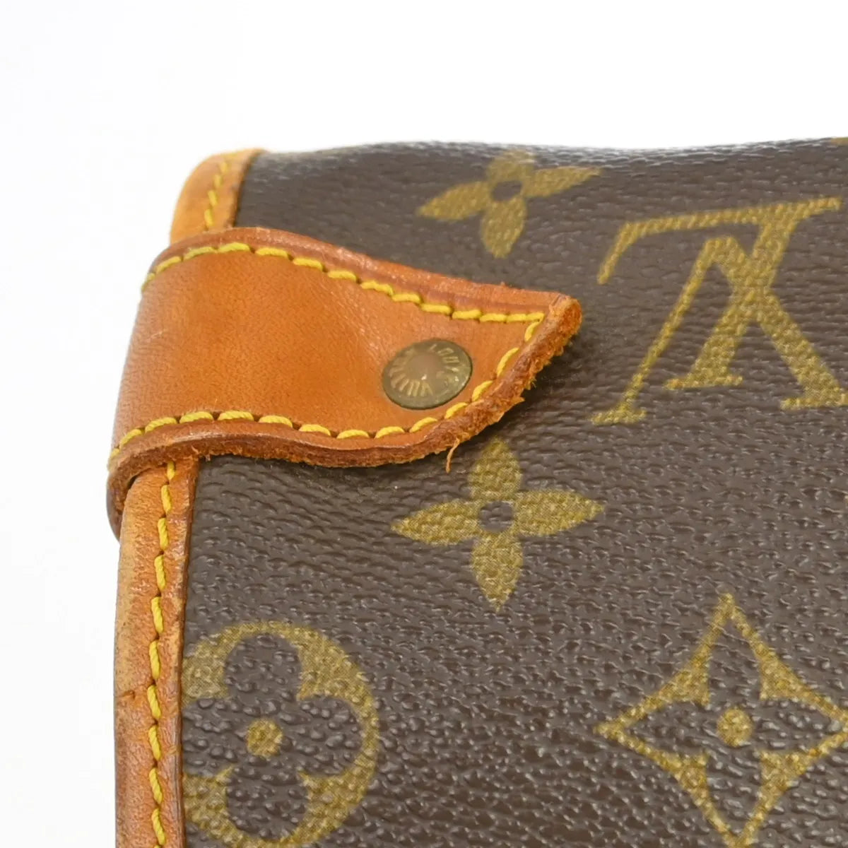 Louis Vuitton Saumur Monogram Canvas Brown Canvas Shoulder Bag Bag (Pre-Owned)