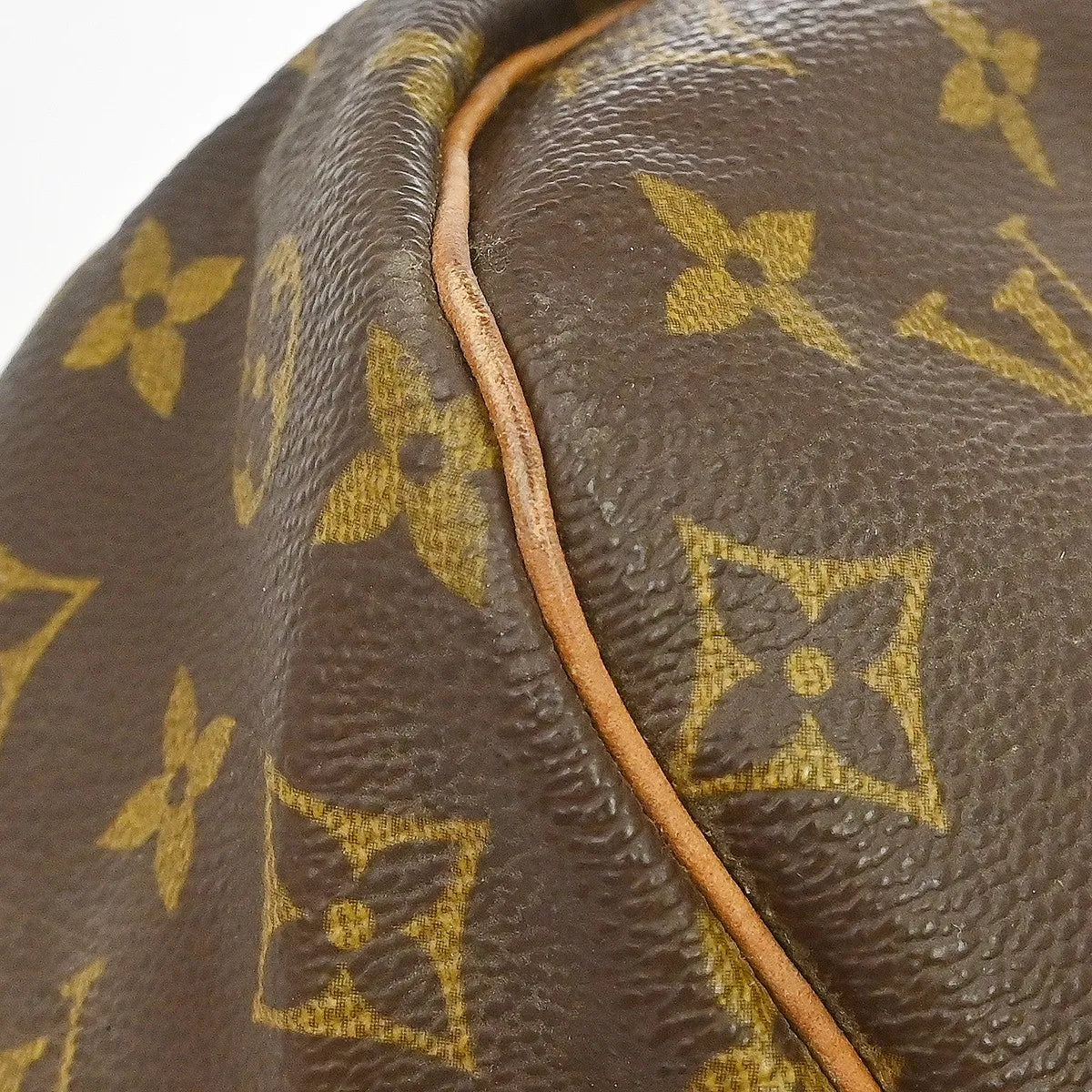Louis Vuitton Saumur Handbag Monogram Canvas Brown Canvas Shoulder Bag Bag (Pre-Owned)