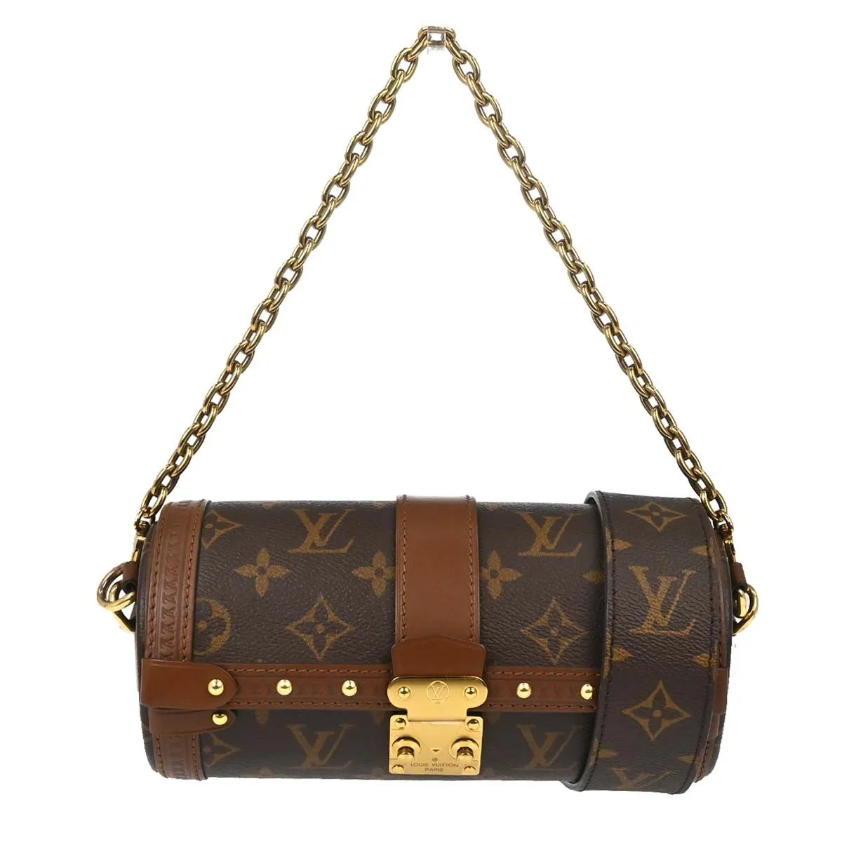 Louis Vuitton Papillon Trunk Monogram Canvas Brown Canvas Shoulder Bag Bag (Pre-Owned)