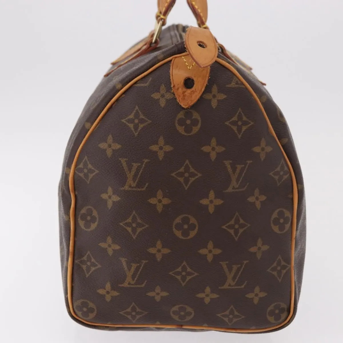 Louis Vuitton Speedy Monogram Canvas Brown Canvas Handbag (Pre-Owned)