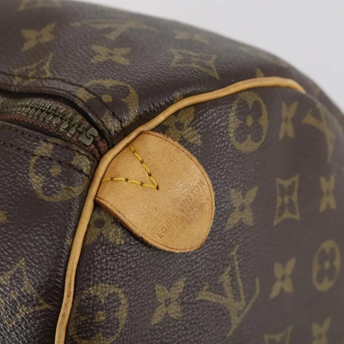Louis Vuitton Keepall Monogram Canvas Brown Canvas Travel Bag Bag (Pre-Owned)