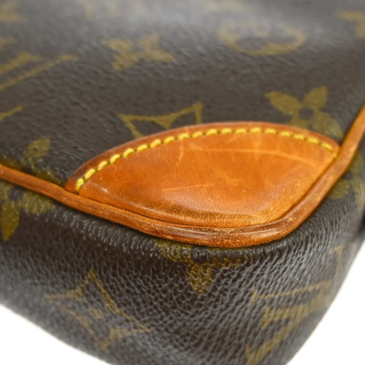 Louis Vuitton Marly Dragonne Clutch Monogram Canvas Brown Canvas Clutche & Pouche Bag (Pre-Owned)