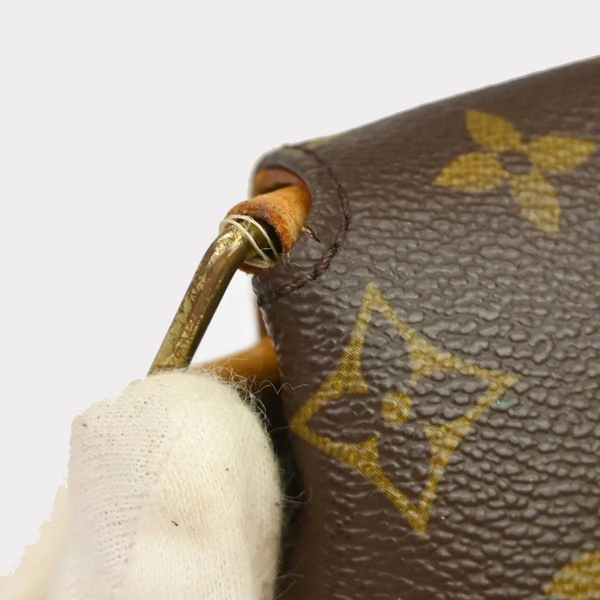 Louis Vuitton Musette Salsa Monogram Canvas Brown Canvas Shoulder Bag Bag (Pre-Owned)