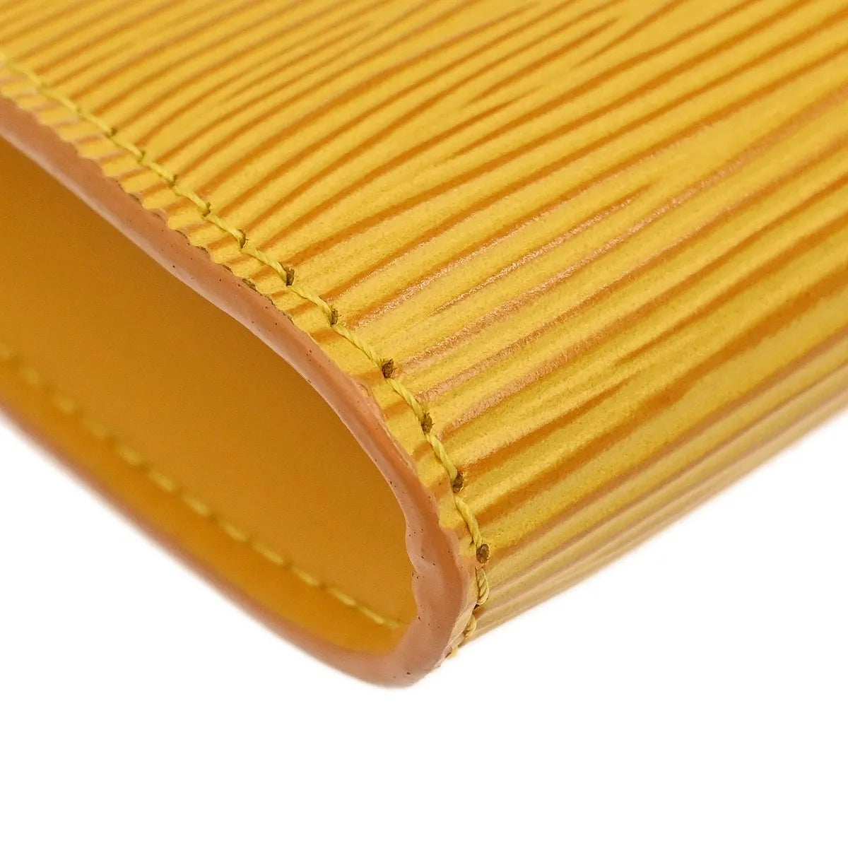 Louis Vuitton Pochette Accessoires Nm Epi Leather Yellow Leather Clutche & Pouche Bag (Pre-Owned)