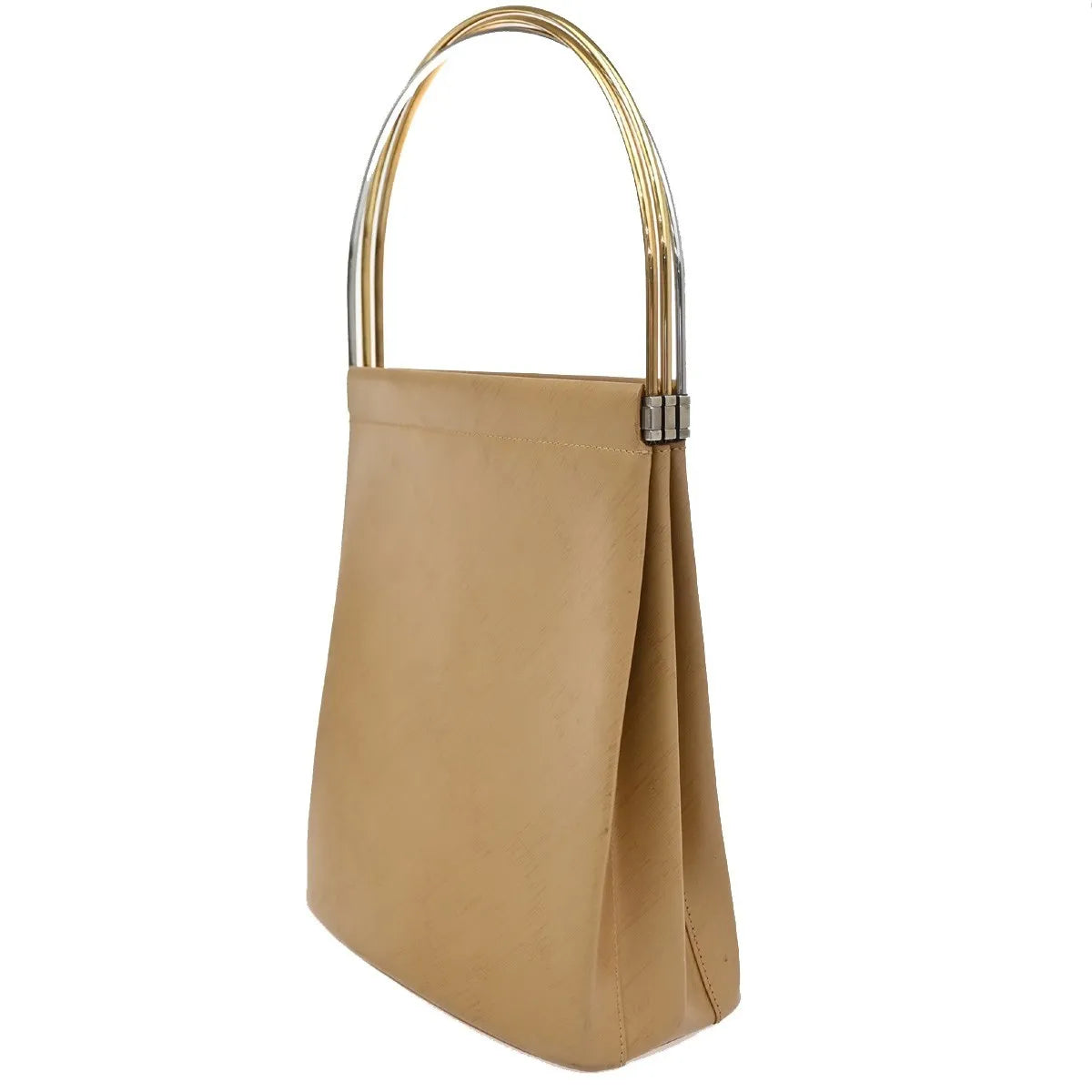 Cartier Trinity Hand Leather Beige Leather Handbag (Pre-Owned)