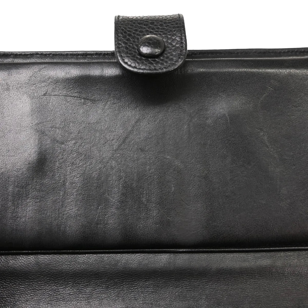 Chanel Timeless Cc French Caviar Black Leather Wallets Accessory (Pre-Owned)