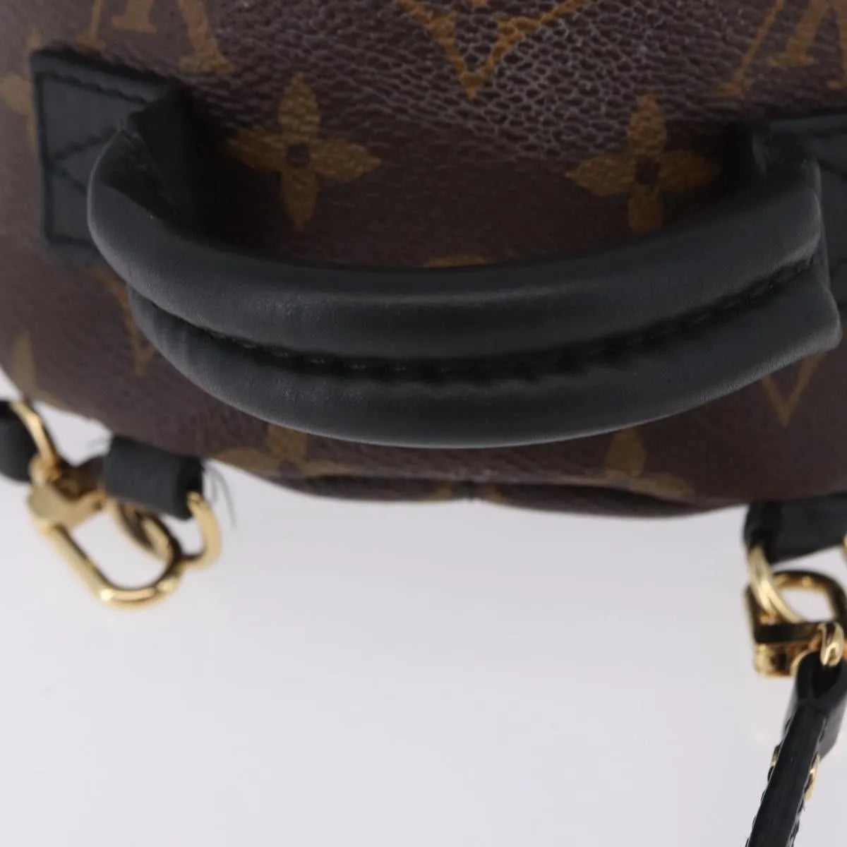 Louis Vuitton Palm Springs Monogram Brown Canvas Backpack Bag (Pre-Owned)