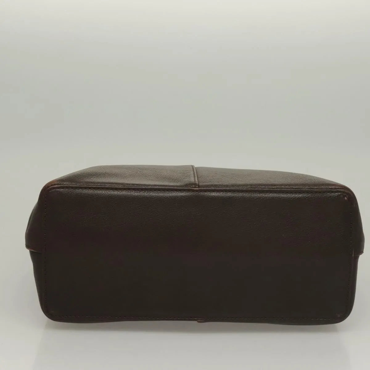 Burberry Vintage Leather Brown Leather Handbag (Pre-Owned)