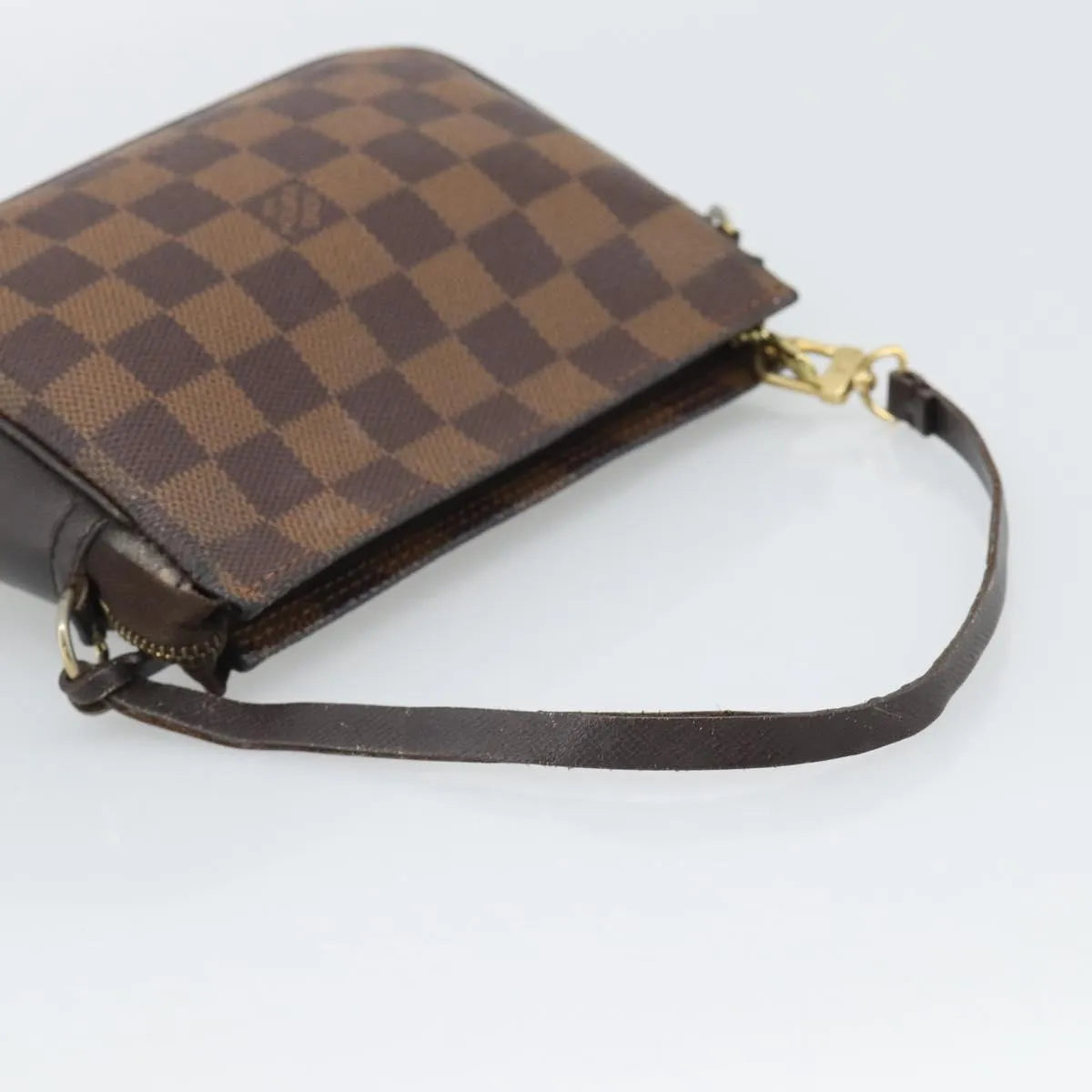 Louis Vuitton Trousse Make Up Damier Brown Canvas Clutche & Pouche Bag (Pre-Owned)