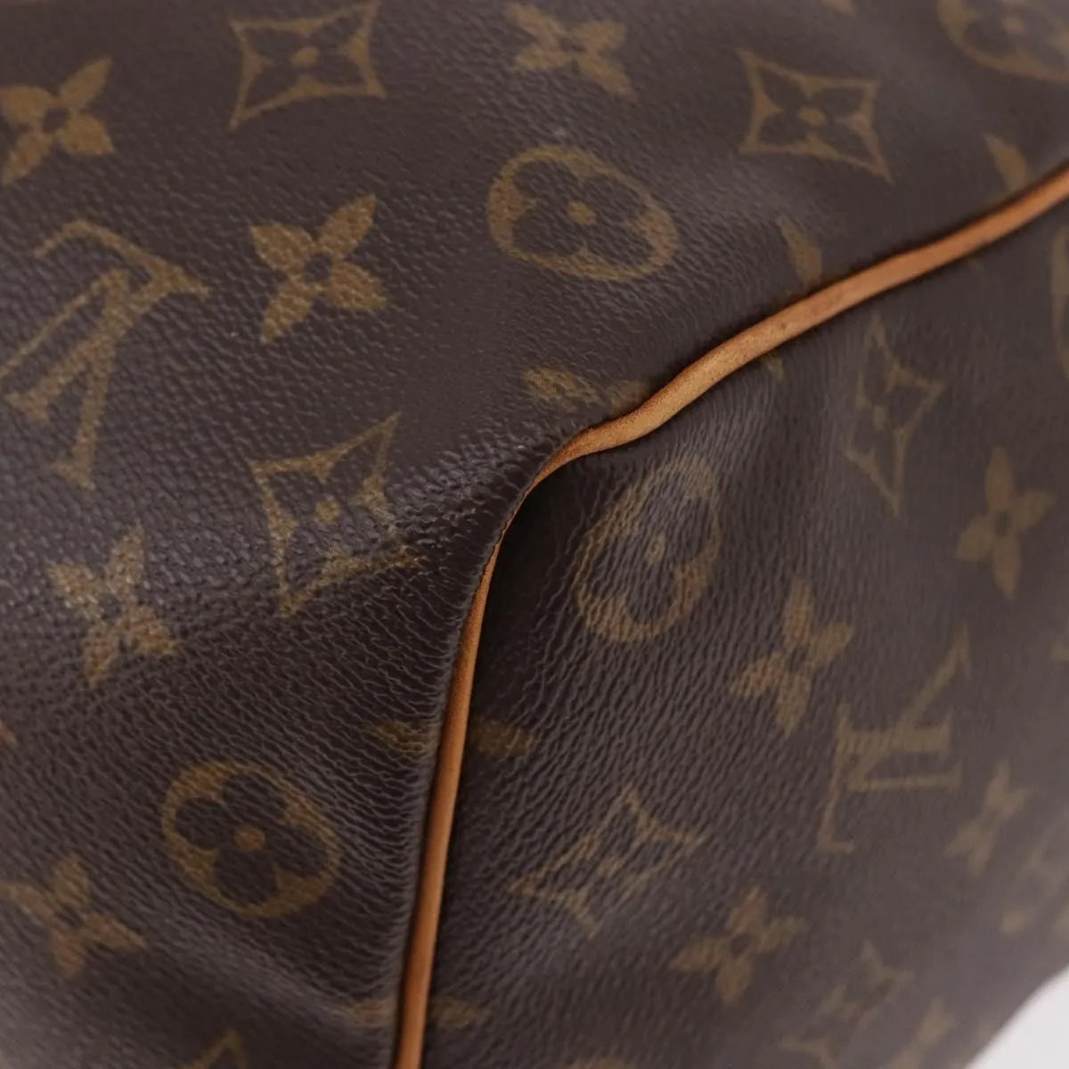 Louis Vuitton Speedy Monogram Canvas Brown Canvas Handbag (Pre-Owned)