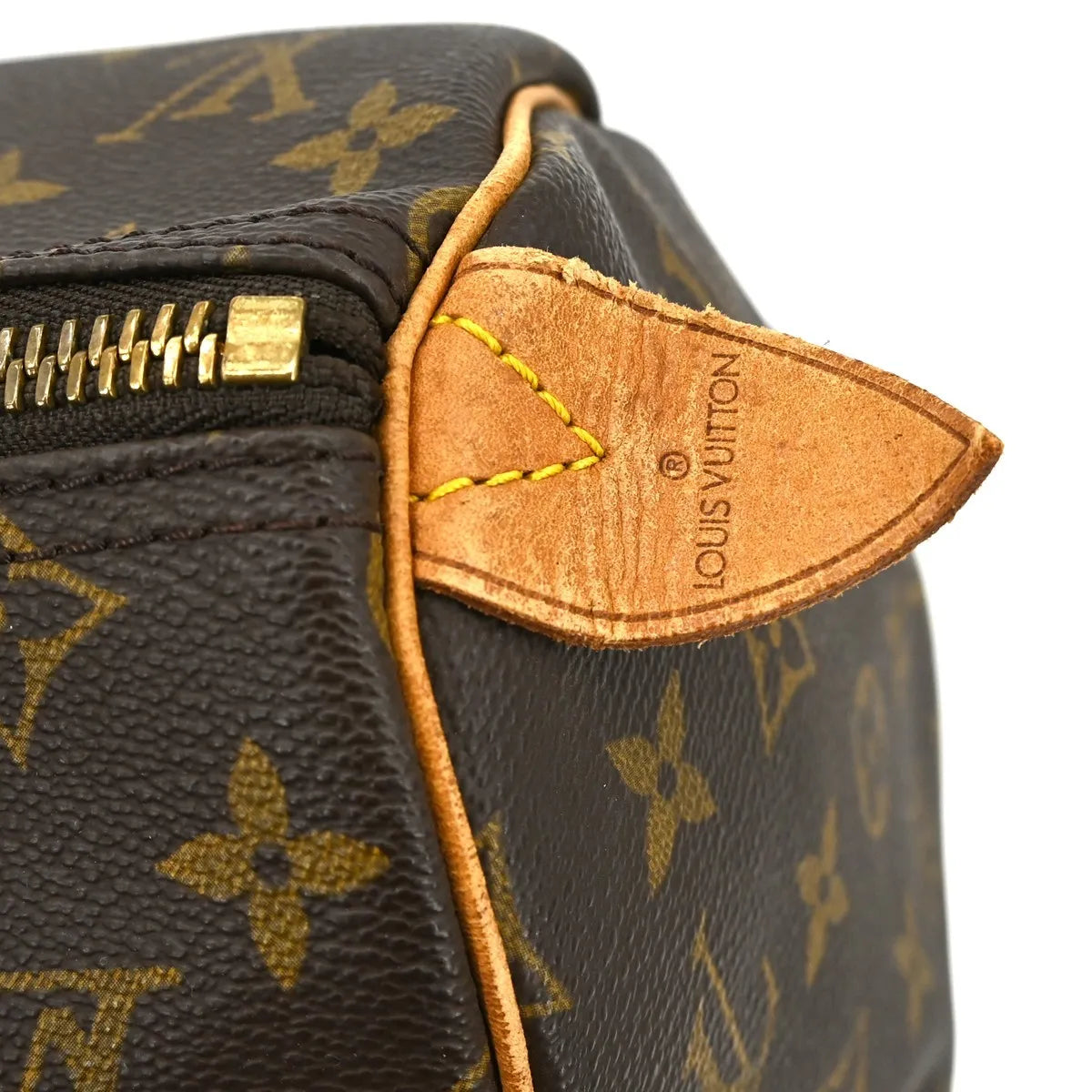 Louis Vuitton Keepall Bag Monogram Canvas Brown Canvas Travel Bag Bag (Pre-Owned)