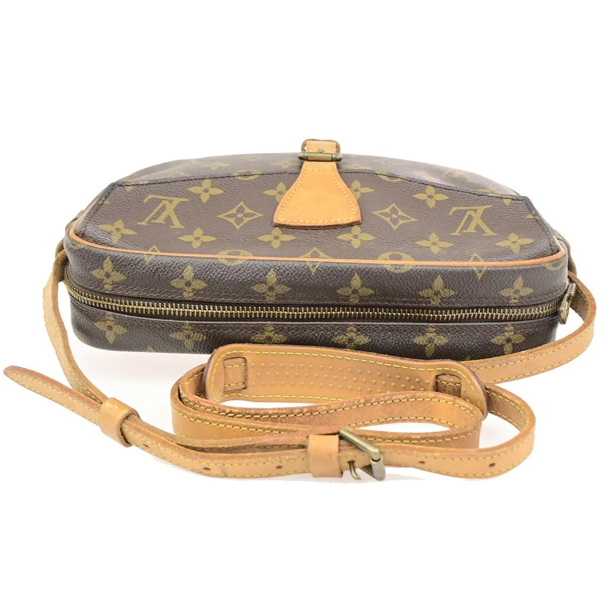 Louis Vuitton Jeune Fille Monogram Canvas Brown Canvas Shoulder Bag Bag (Pre-Owned)