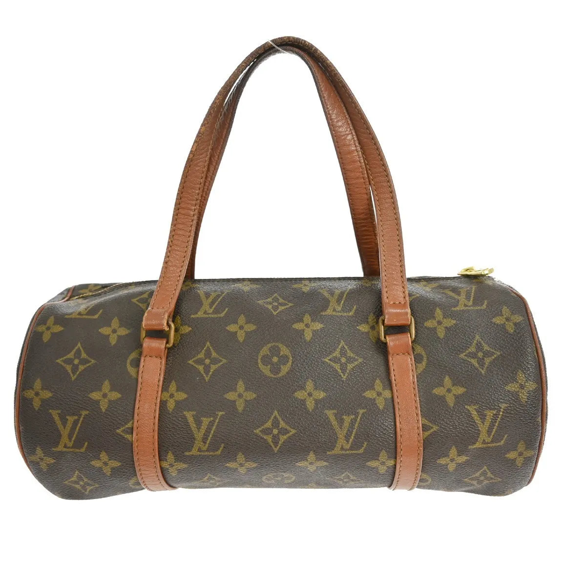 Louis Vuitton Papillon Monogram Canvas Brown Canvas Handbag (Pre-Owned)