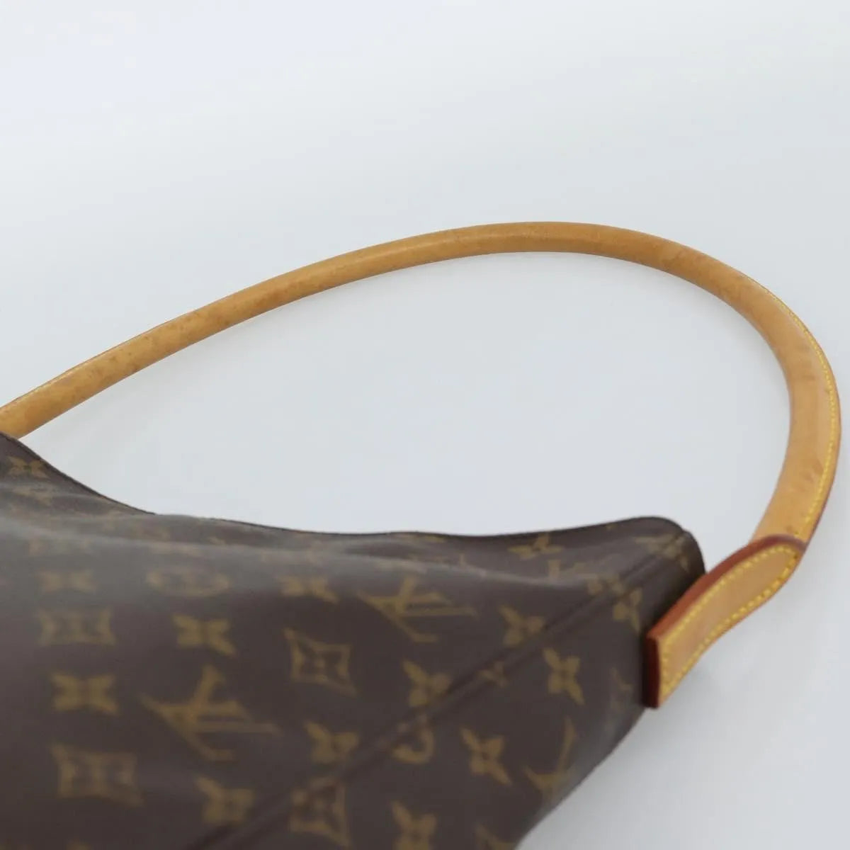 Louis Vuitton Looping Monogram Canvas Brown Canvas Handbag (Pre-Owned)