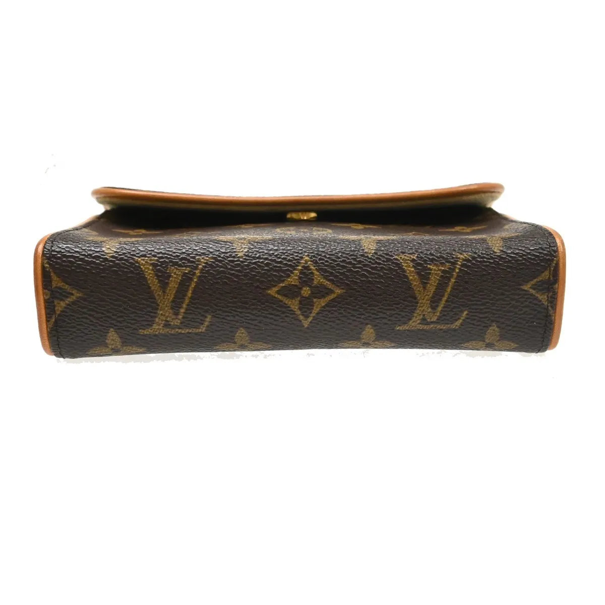 Louis Vuitton Florentine Waist Monogram Canvas Brown Canvas Clutche & Pouche Bag (Pre-Owned)