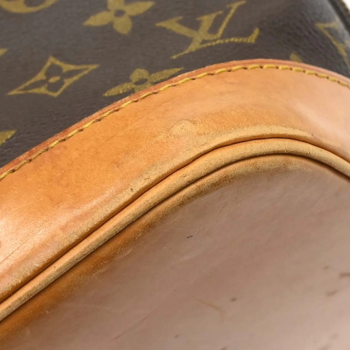 Louis Vuitton Alma Monogram Canvas Brown Canvas Handbag (Pre-Owned)