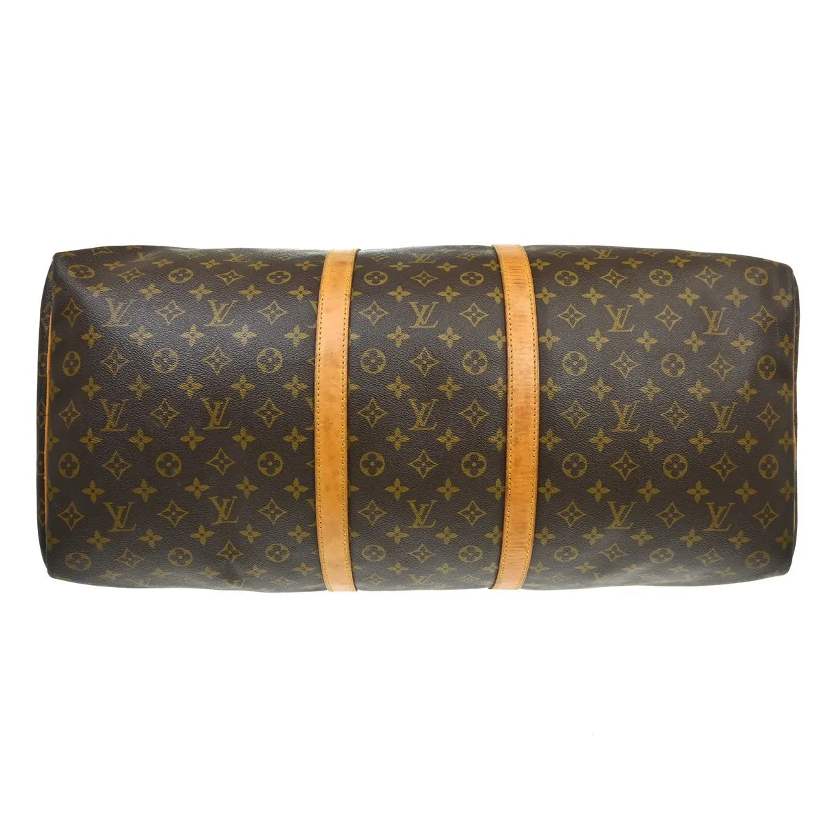 Louis Vuitton Keepall Monogram Canvas Brown Canvas Travel Bag Bag (Pre-Owned)
