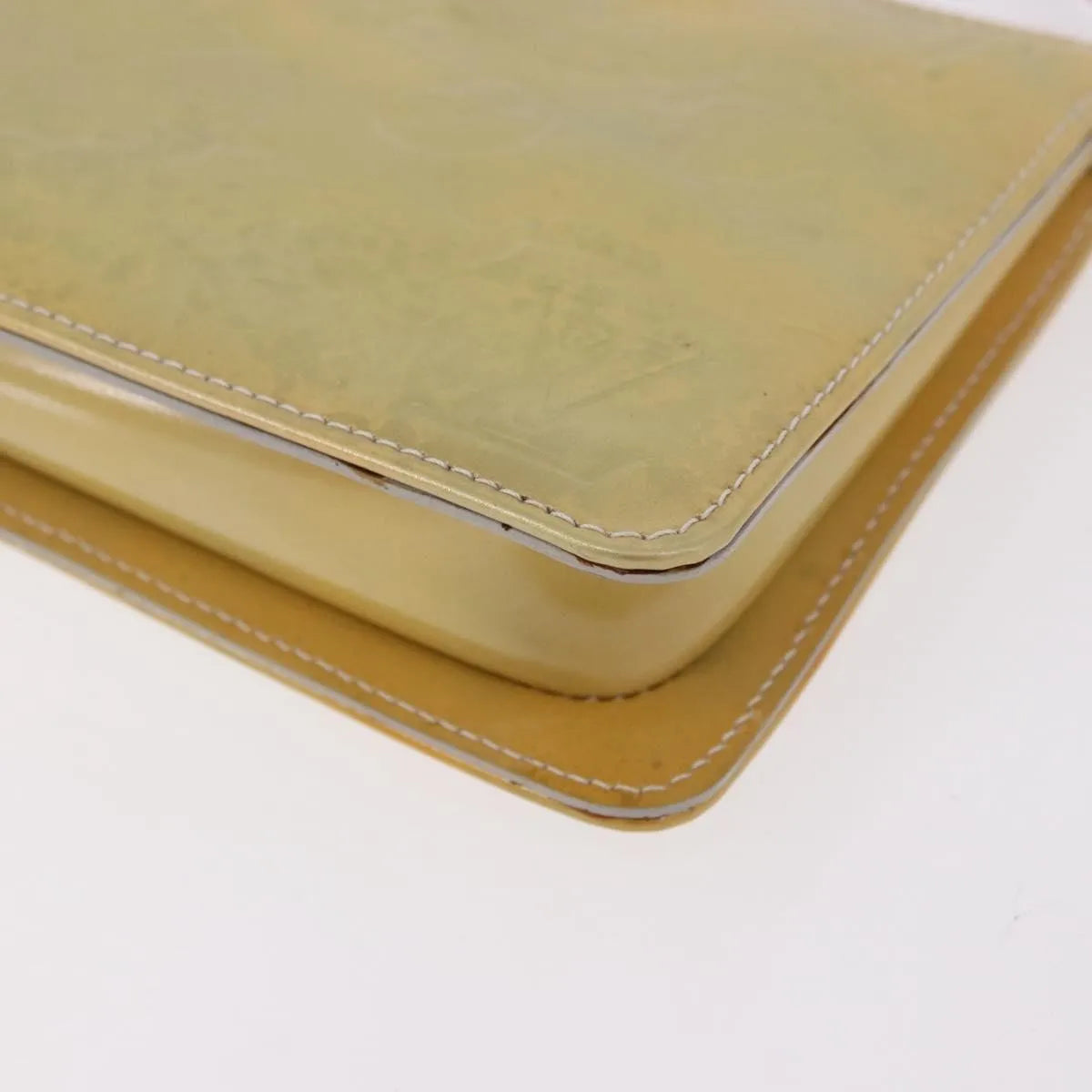 Louis Vuitton Lexington Pochette Patent Leather Gray Patent_Leather Clutche & Pouche Bag (Pre-Owned)